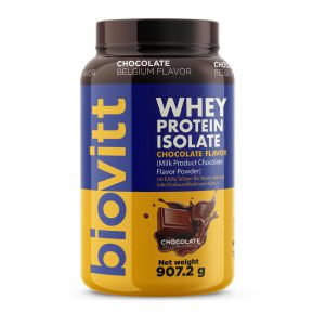 WHEY PROTEIN ISOLATE CHOCOLATE 907.2 g.