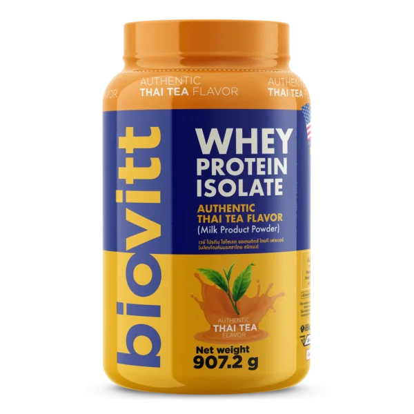 WHEY PROTEIN ISOLATE THAI TEA 907.2 g.